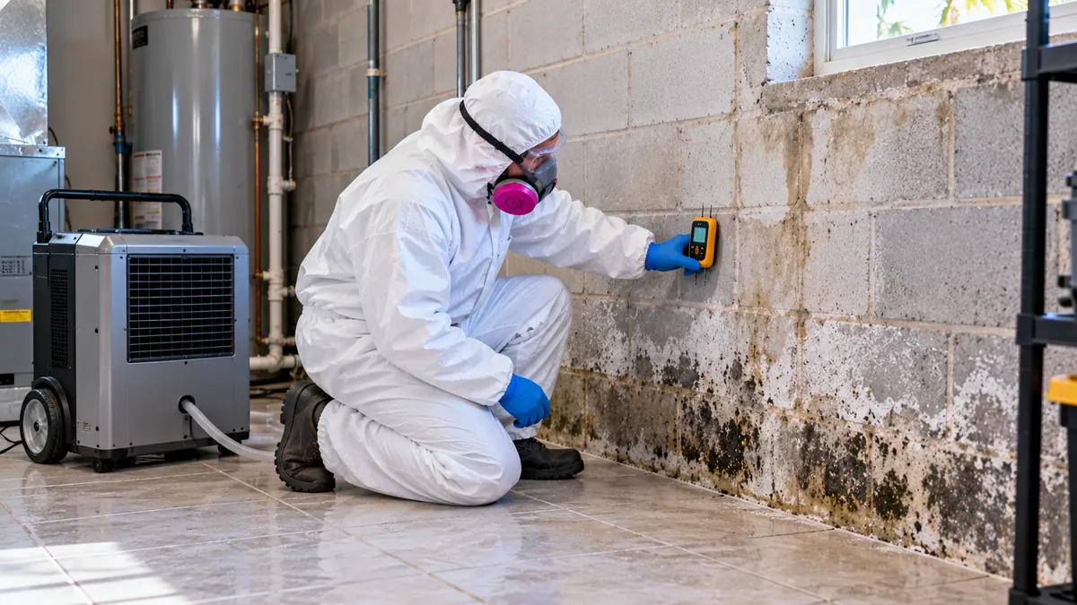 Basement Mold Removal in Ocean Ridge