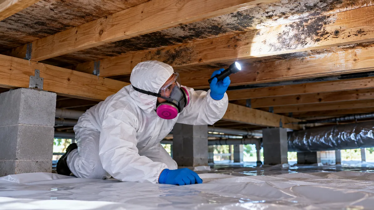 Crawl Space Mold Removal in Ocean Ridge