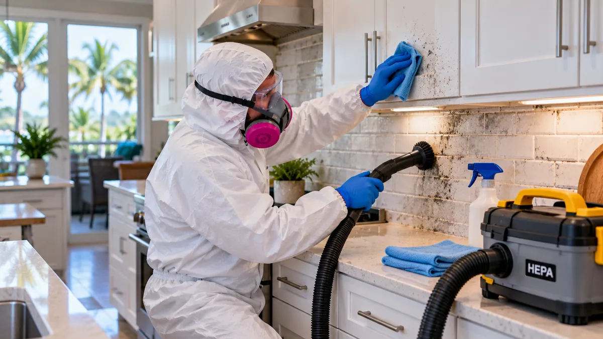 Demo-Free Mold Removal in Ocean Ridge