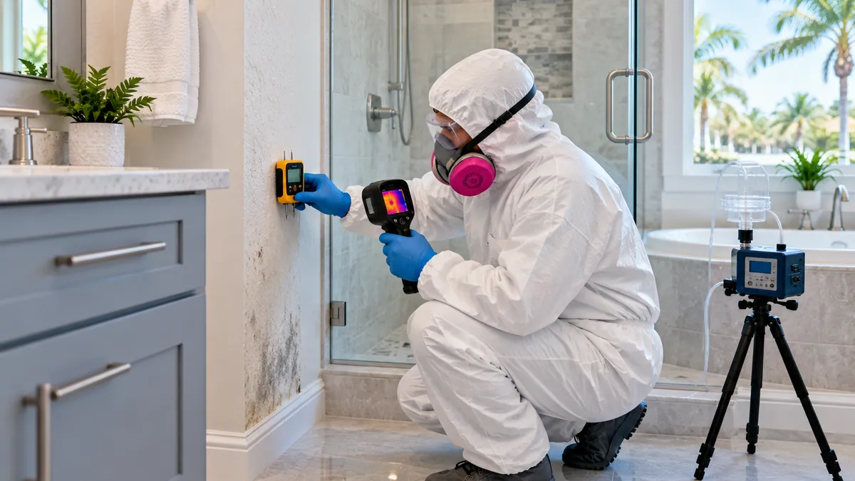 Mold Inspection and Testing in Ocean Ridge